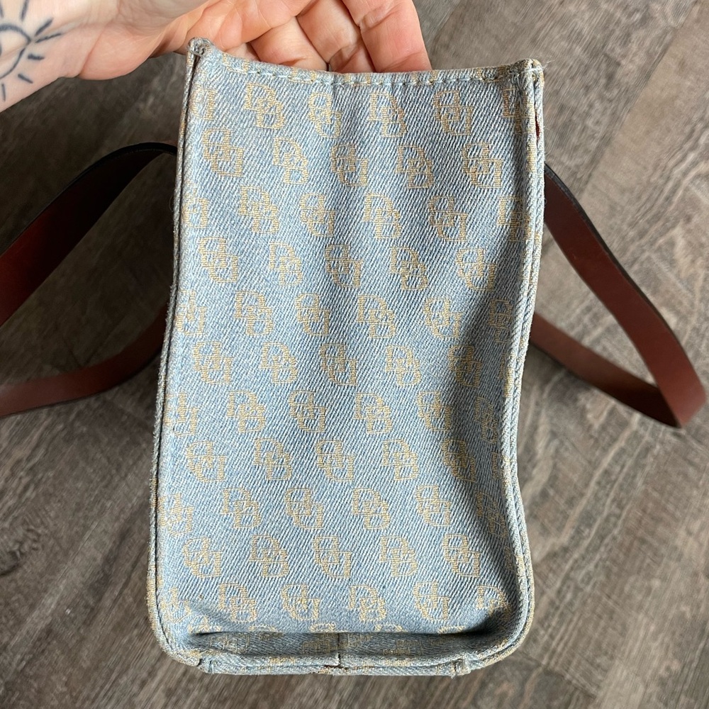 Dooney & Bourke Vintage signature jaquard logo print purse - Picture 5 of 16